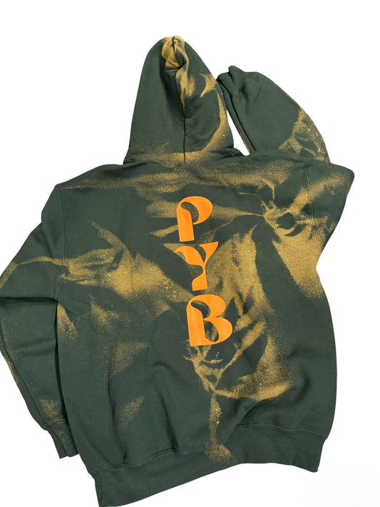 Vibe Peddler Hand Bleached Hoodie