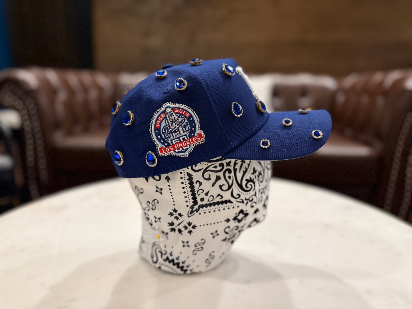 Embellished LA Dodgers Snapback
