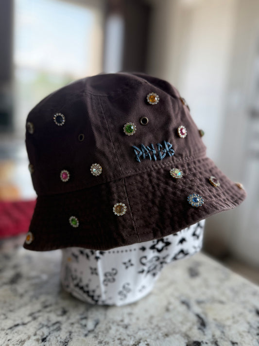 PaYgB Embellished Bucket Hat